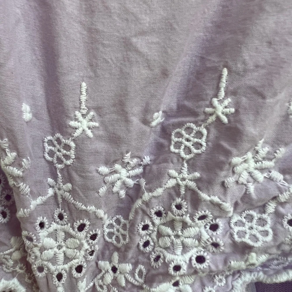 Cat & Jack 6-9M Purple & White Girls Tulle Dress